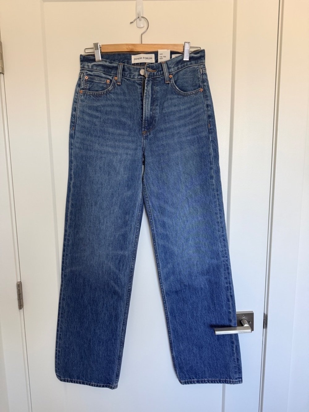 NWT Denim Forum Iggy 90s Low Rise Baggy sz 24